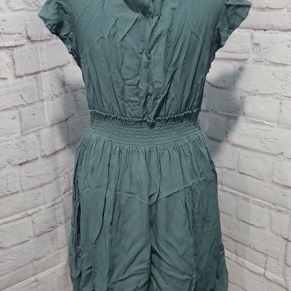 Roxy Women's Summer Dress size Medium blue - Picture 6 of 7